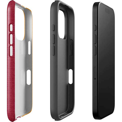 NBA Miami Heat Canvas iPhone 16 Pro Impact Case